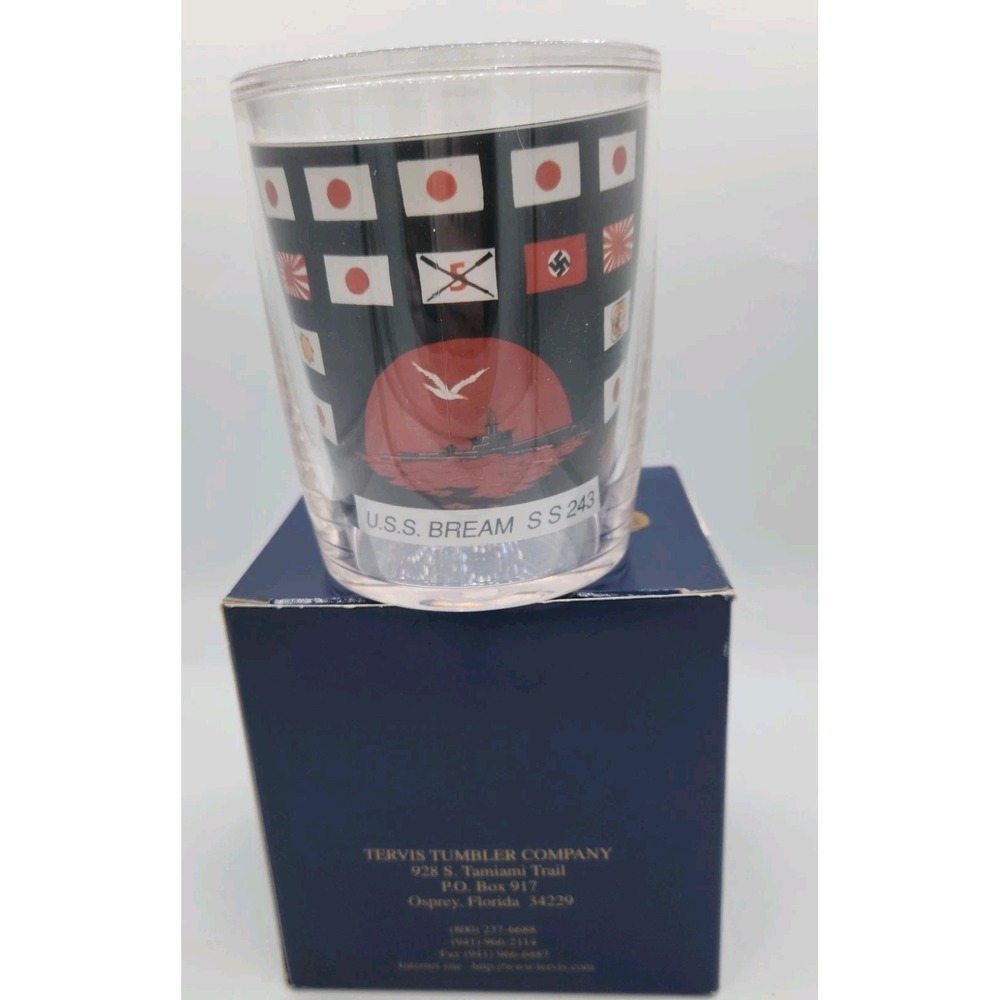 Tervis Mugs Insulated Tumbler USS Bream Made in USA -‎ 16oz - Custom With Box
